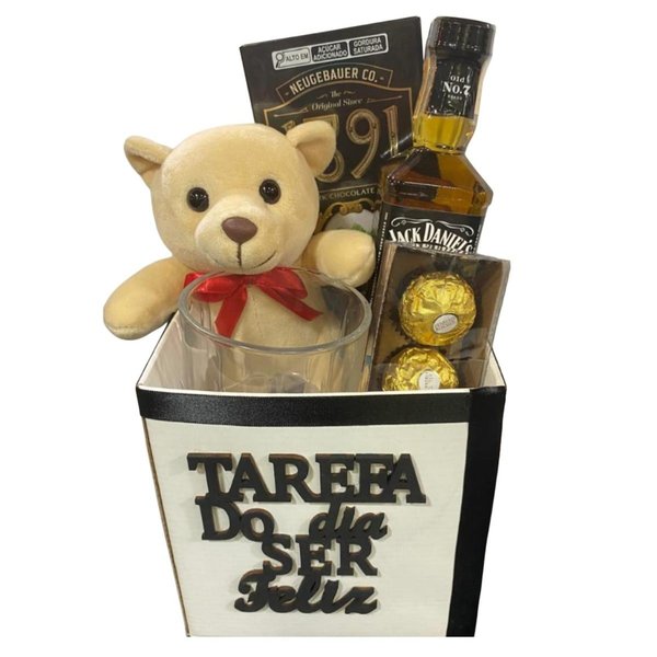 Cesta Mãe Fofura e Jack Daniels