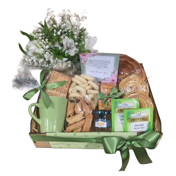 Cesta de Café da Manhã Afeto e Carinho 