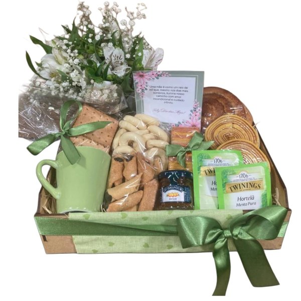 Cesta de Café da Manhã Afeto e Carinho 