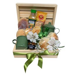 Imagem de Cesta De Café Da Manhã Com Delicias 