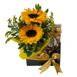 Imagem de Caixa Envelope Girassóis