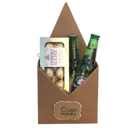 Imagem de Cesta Cerveja e Chocolate