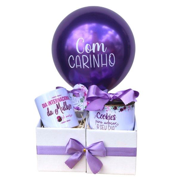 Cesta Mimo Dia da Mulher