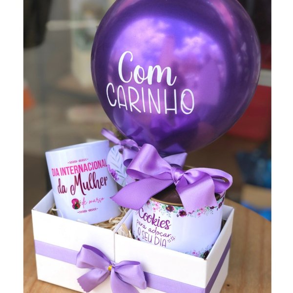 Cesta Mimo Dia da Mulher