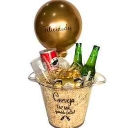 Imagem de Presente de Aniversário Balde de Gelo Happy Hour 