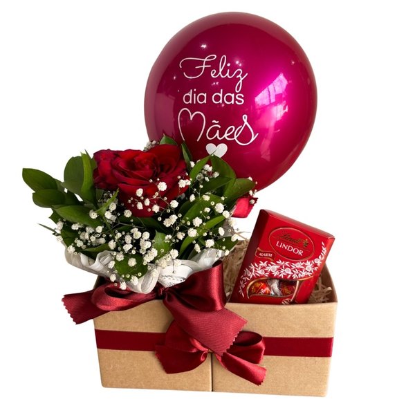 Cesta Dia das Mães Red