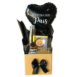 Imagem de Cesta Dia dos Pais Corona e Copo Tulipa