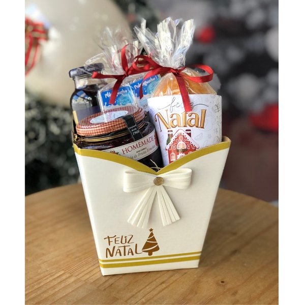 Cesta Natalina Mini Café da Manha - Natal