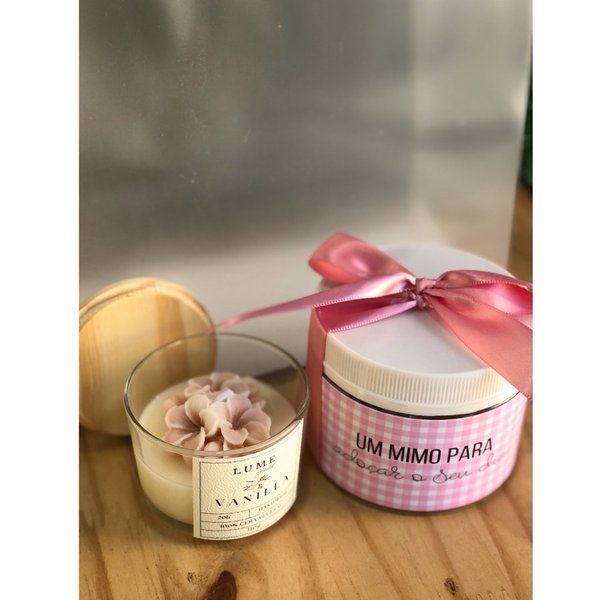 Sacola Dia Das Mães Com Vela Aromática