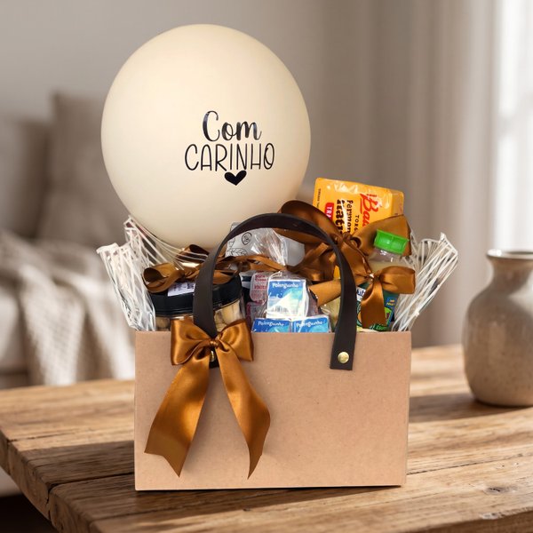 Cesta Coffee - Com Carinho