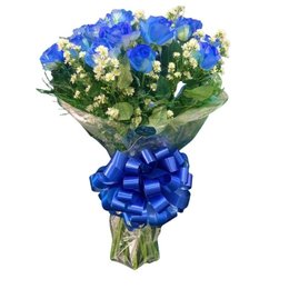 Imagem de Buquê Zoe com Rosas Azuis