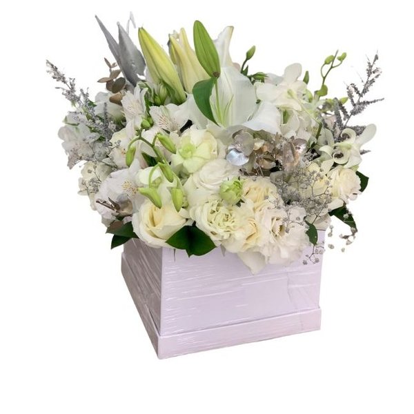 Caixa Mix Flores Silver
