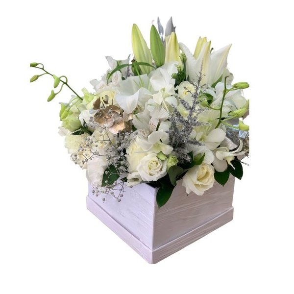Caixa Mix Flores Silver