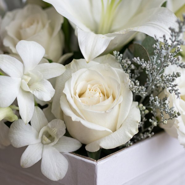 Caixa Mix Flores Silver