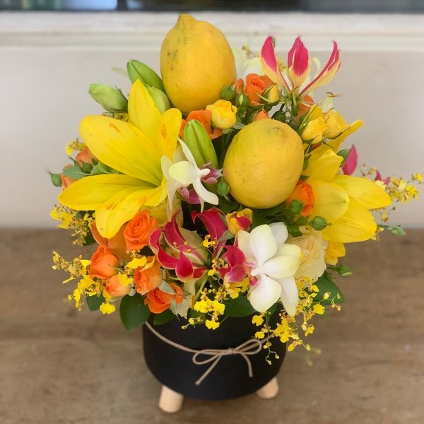 Arranjo Flor & Fruta