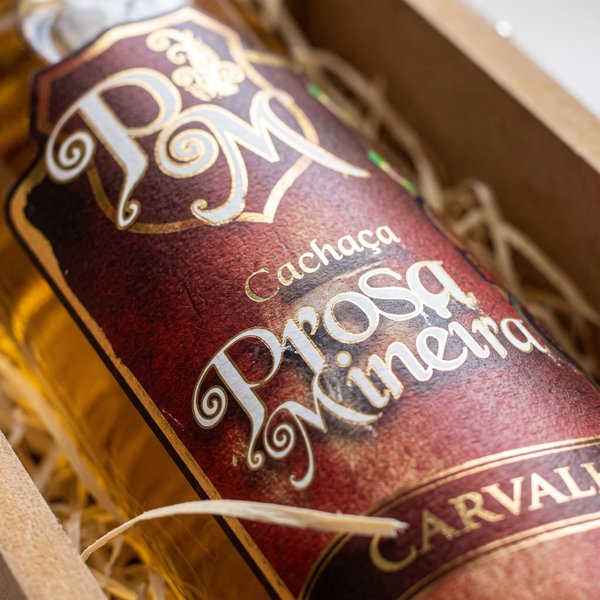 Estojo com Cachaça Prosa Mineira