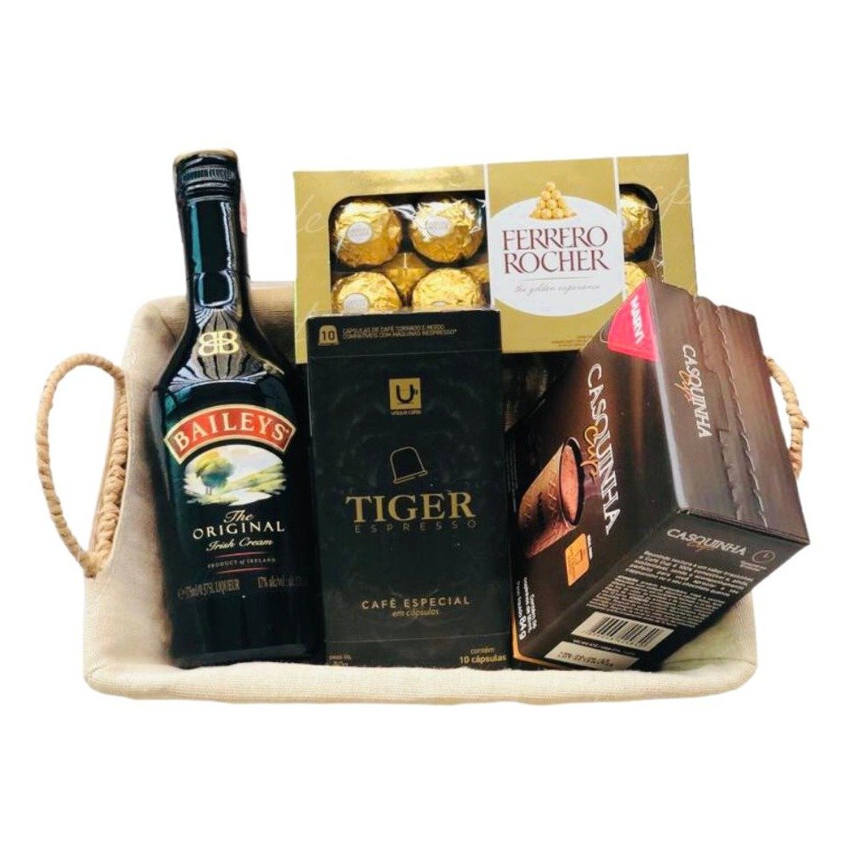 Kit Café com Licor Baileys | Giuliana Flores