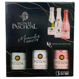 Imagem de Kit Presente Espumante Monte Paschoal Moscatel
