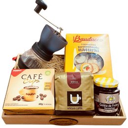 Imagem de Cesta Café Especial com Sabor, Estilo e Delicadeza