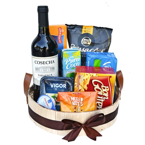 Cesta Vinho Cosecha Tarapaca e Delicias