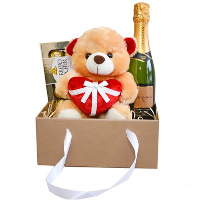 Chandon, Ferrero e Urso Apaixonado
