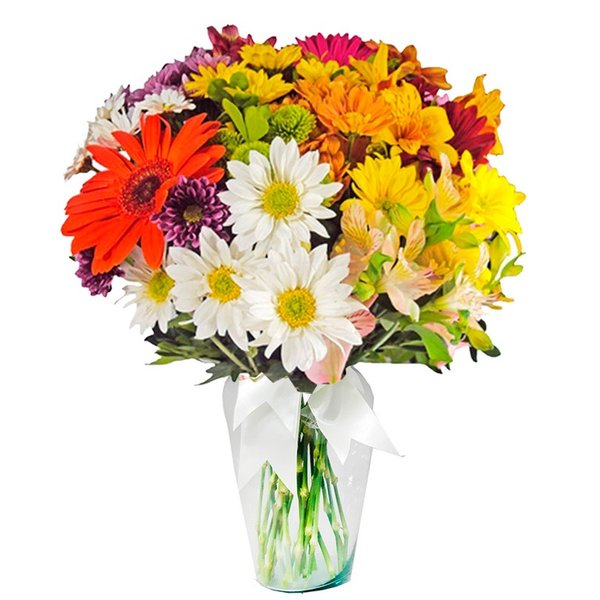 Flores Campestres em Vaso
