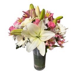 Imagem de Vaso de Flores em Tons Suaves