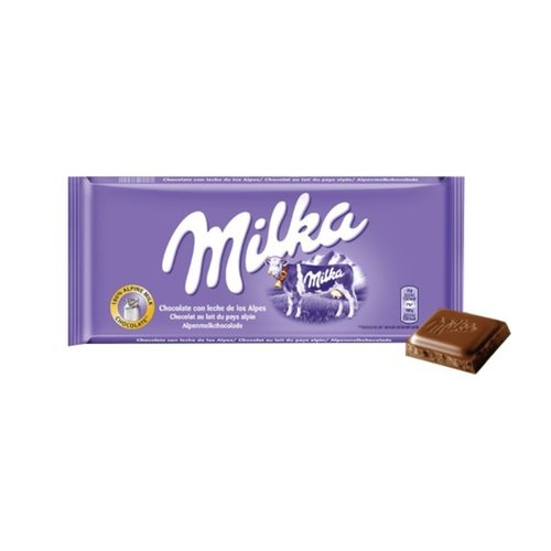 Barra de Chocolate ao Leite Milka