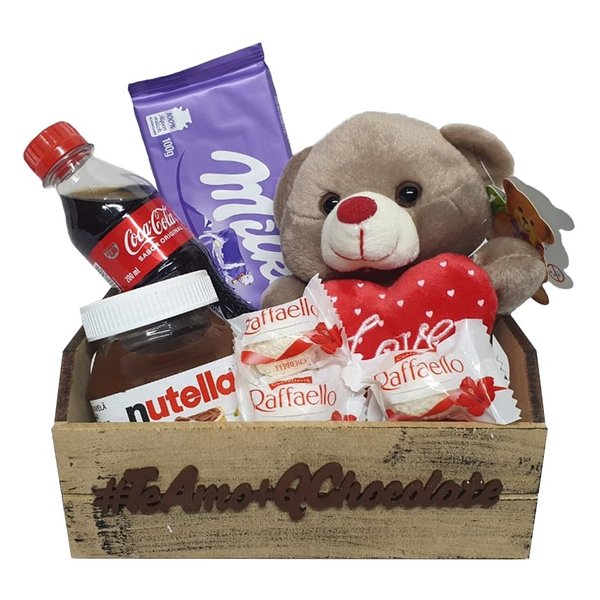 Box Te Amo Mais Que Chocolate