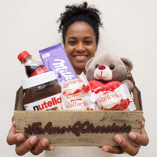 Box Te Amo Mais Que Chocolate