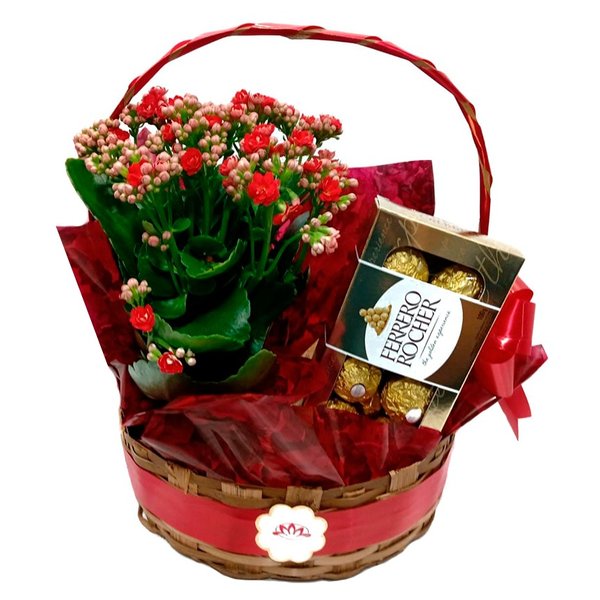Cesta Kalandiva com Ferrero