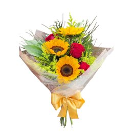 Imagem de Buquê Sol e Rosas
