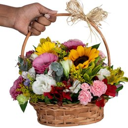 Imagem de Cesta Perfumes Do Campo 