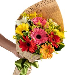 Imagem de Buquê de Gérberas 