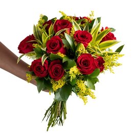 Imagem de Buquê Ternura de Rosas Vermelhas