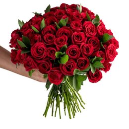Imagem de Buquê  de 50 rosas