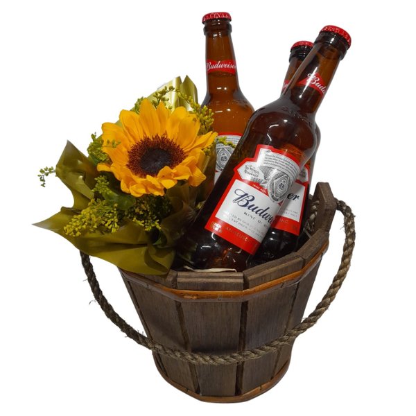 Balde com Cervejas Raio de Sol