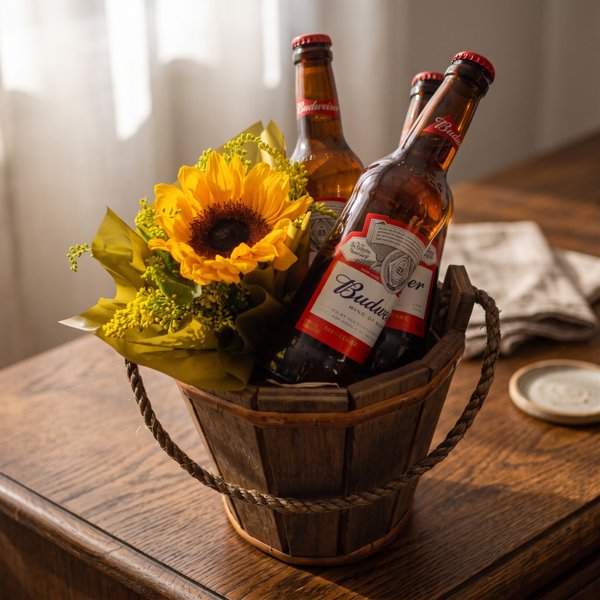 Balde com Cervejas Raio de Sol