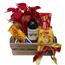 Imagem de Cesta de Natal para Brindar