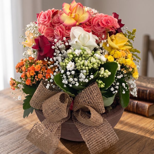Cesta Encanto de Flores 