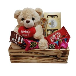 Imagem de Cesta Apaixonadinho  por Chocolates