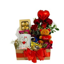 Imagem de Cesta  Amor com Flores