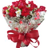 Buquê 12 Rosas Colombianas