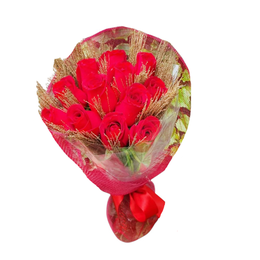 Imagem de Bouquet 12 rosas na tela