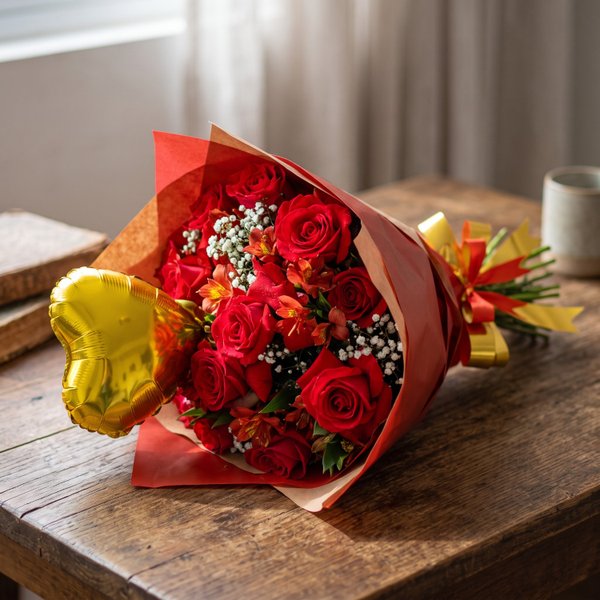 Buquê Lindas Rosas Red 