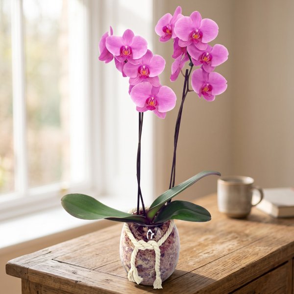 Orquídea Phalaenopsis Rosa