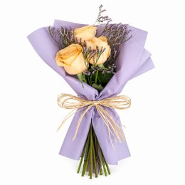 Imagem de Mimo 3 Rosas Champagne