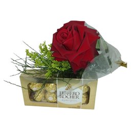 Imagem de Rosa Carola com Ferreiro Rocher