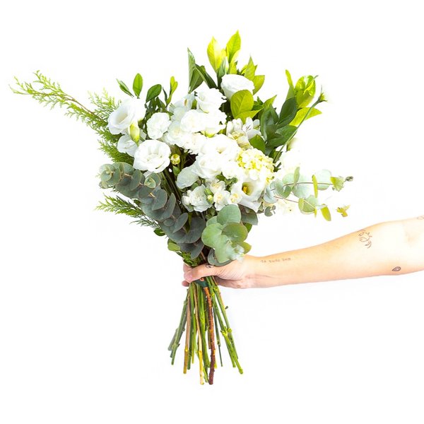 Buquê Mix de Flores Branco Grande