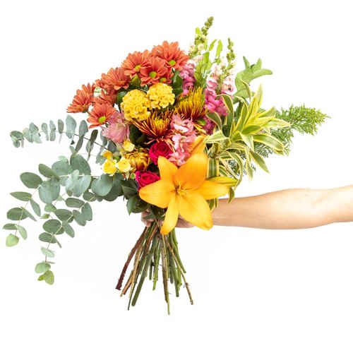 Buquê Mix de Flores Coloridas Grande | Giuliana Flores